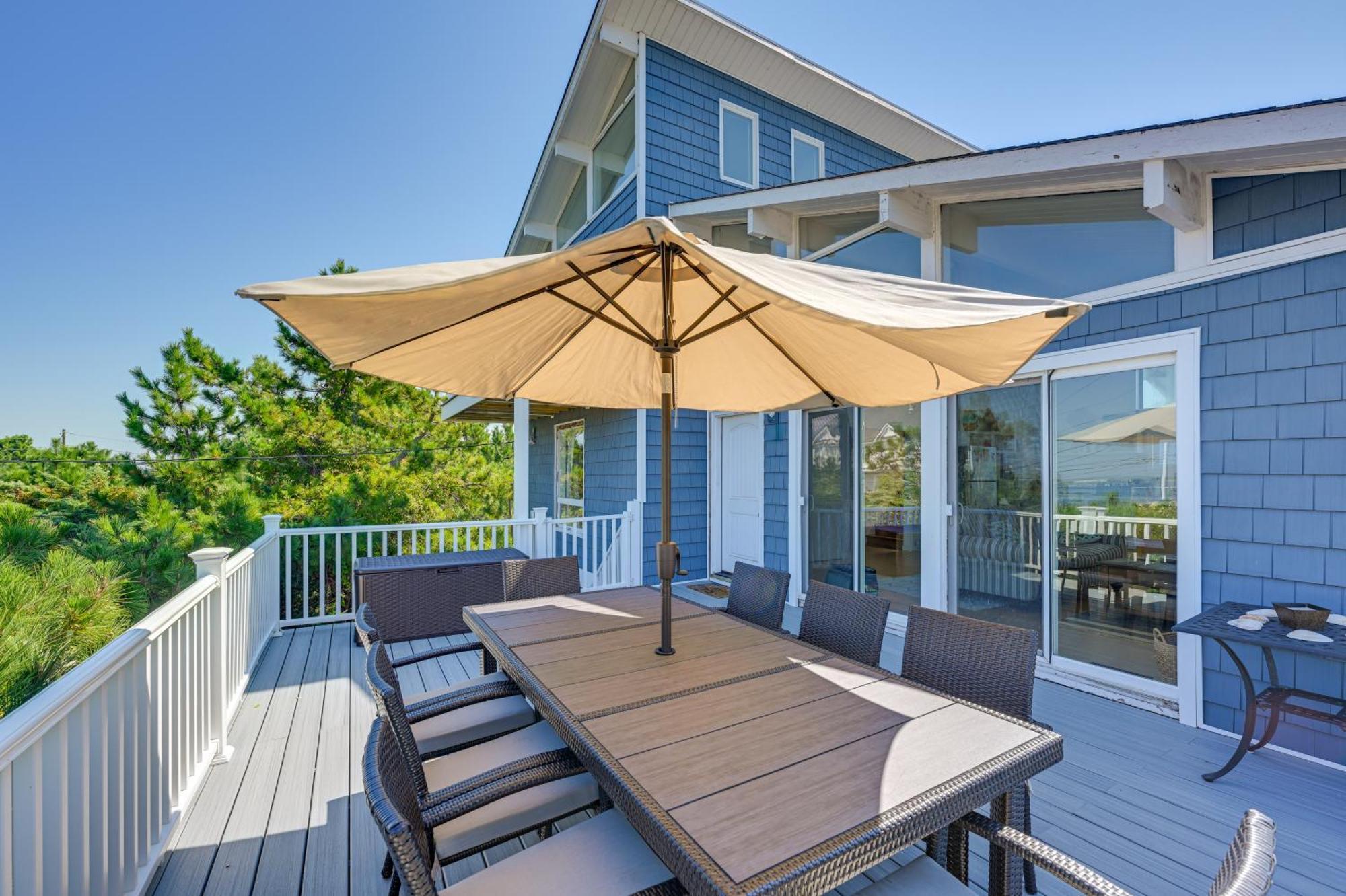 Westhampton Beach Home With Deck And Ocean Views! Екстериор снимка